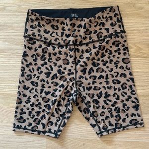 IVL Collective Leopard Print Biker Short